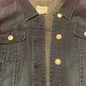Elle dark denim jacket